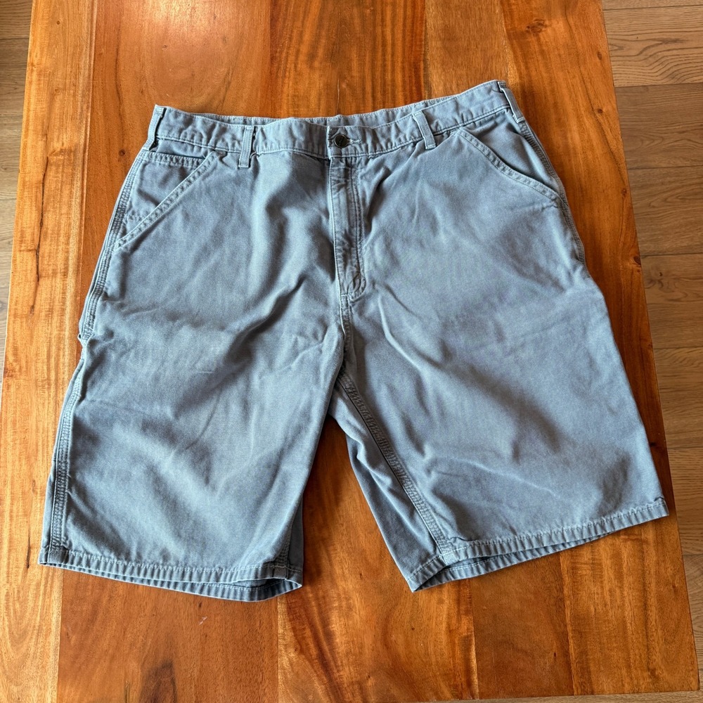 Carhartt Men's Gray Cargo Shorts Size 38‎